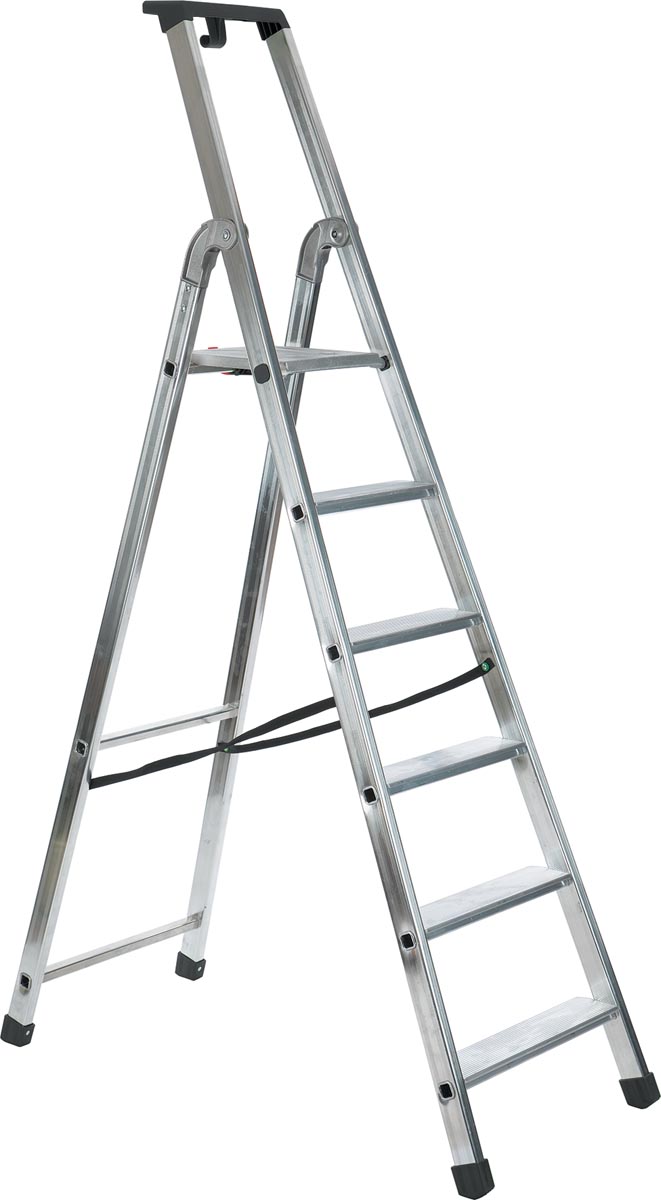 Galico industriële trapladder quadra, 6 treden afbeelding