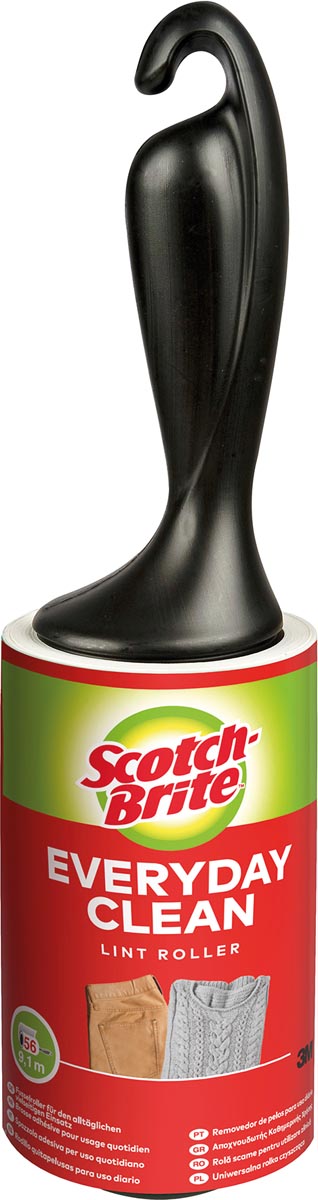 Scotch Brite pluizenkleefroller, 56 vellen afbeelding