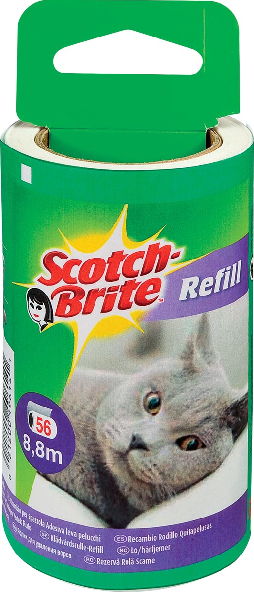Scotch Brite pluizenkleefroller navulling