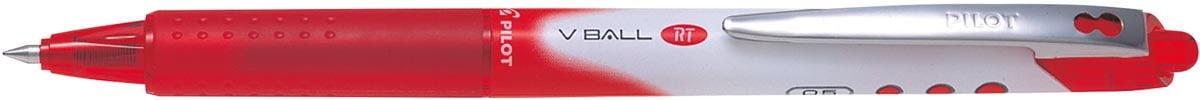 Pilot liquid-ink roller V-Ball RT 05 fijne punt rood