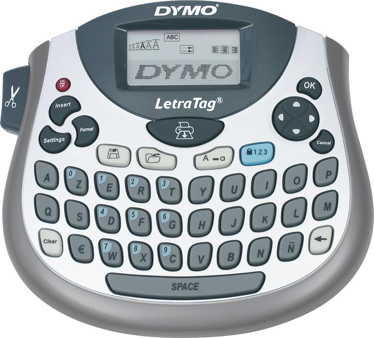 Dymo beletteringsysteem LetraTag LT-100T, azerty