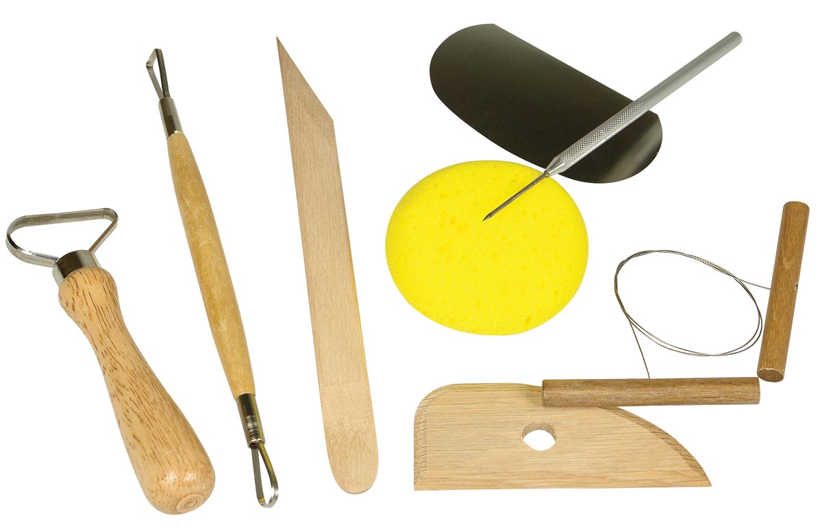 Basisset klei, set met 6 stuks afbeelding