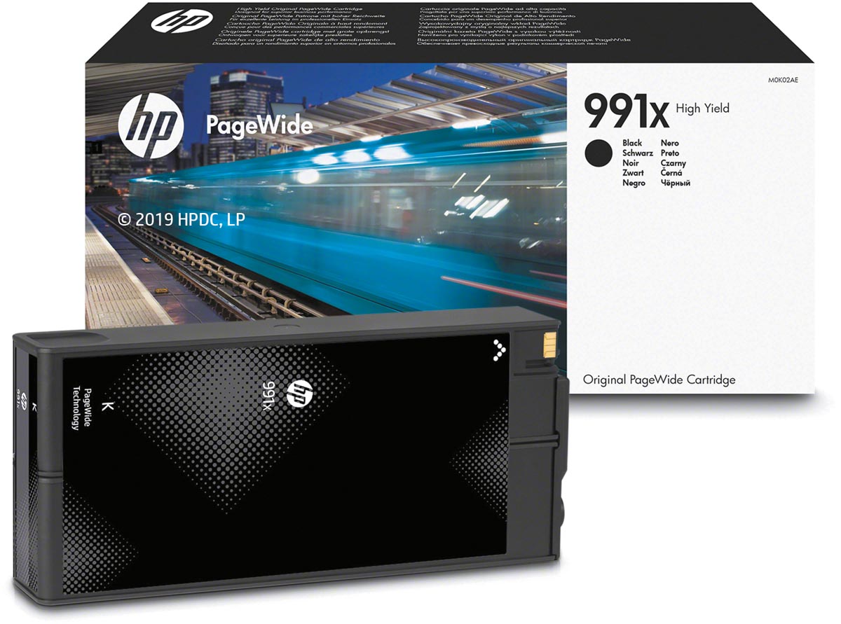 HP inktcartrdige 991X, 20.000 pagina's, OEM M0K02AE, PageWide, zwart