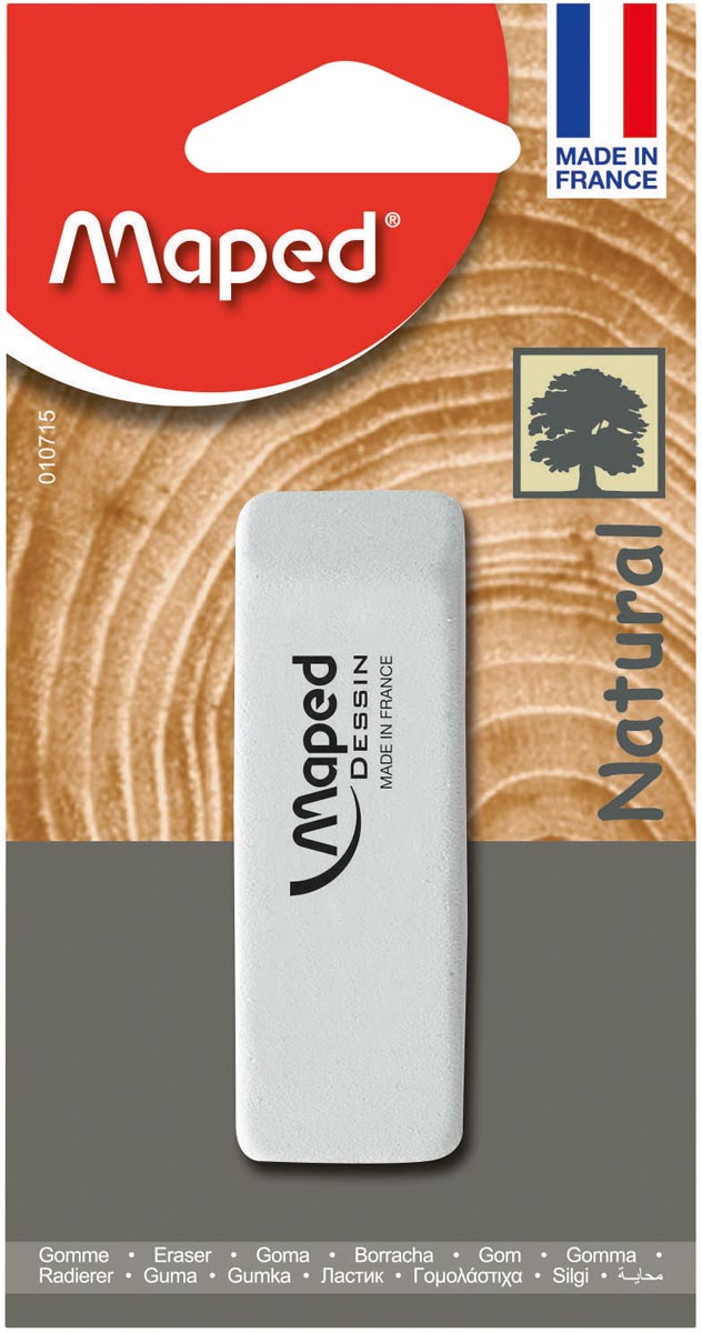 Maped gum Dessin, large formaat, op blister