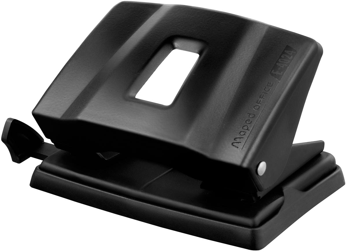 Maped perforator Essentials, 2 gaats, 20 tot 25 blad, zwart afbeelding