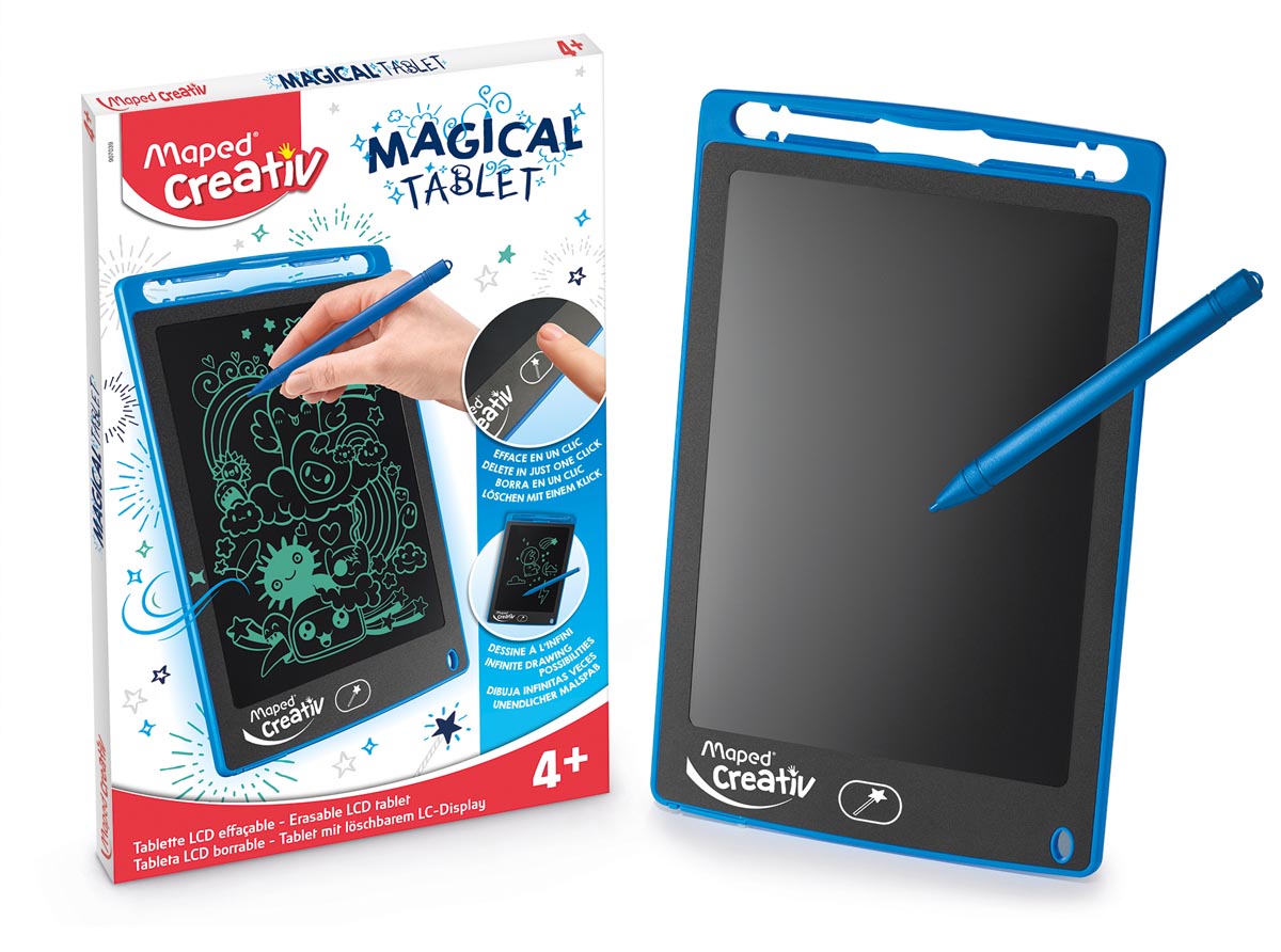 Maped Magical Tablet uitwisbaar LCD tekentablet afbeelding