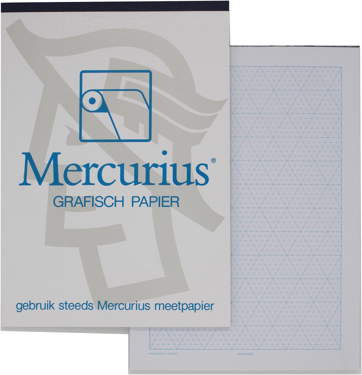 Mercurius isometrisch grafisch papier, 50 vel, ft A3 afbeelding