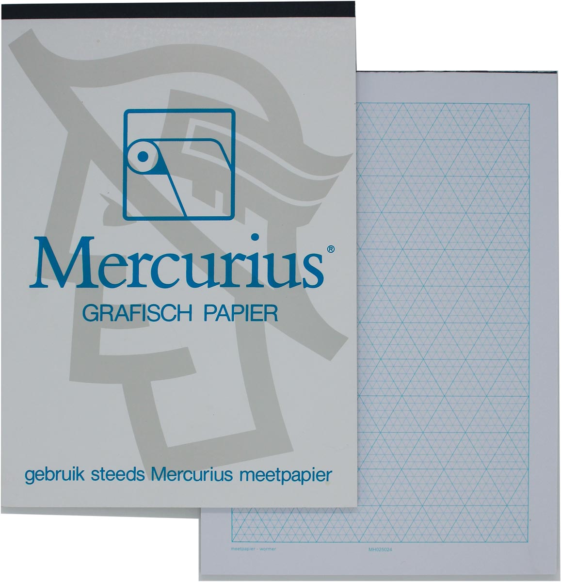 Mercurius isometrisch grafisch papier, 50 vel, ft A4 afbeelding