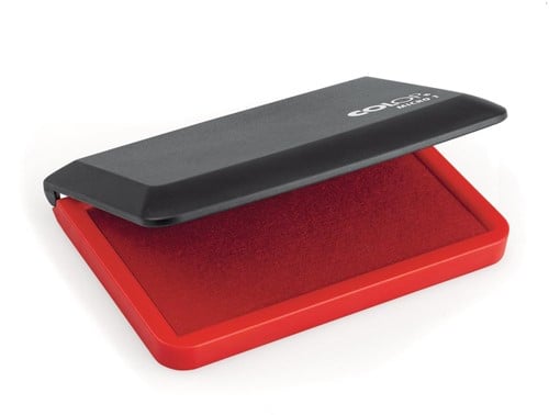 Colop stempelkussen Micro ft 5 x 9 cm, rood