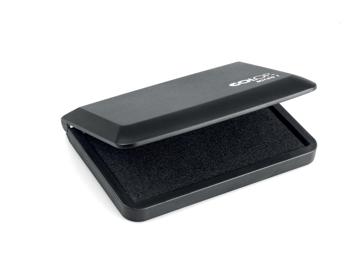 Colop stempelkussen Micro 1, ft 5 x 9 cm, zwart