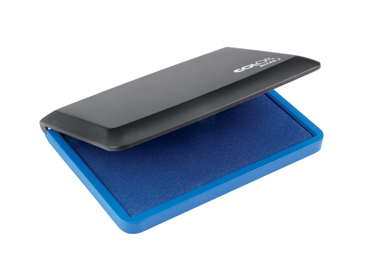 Colop stempelkussen Micro ft 7 x 11 cm, blauw afbeelding