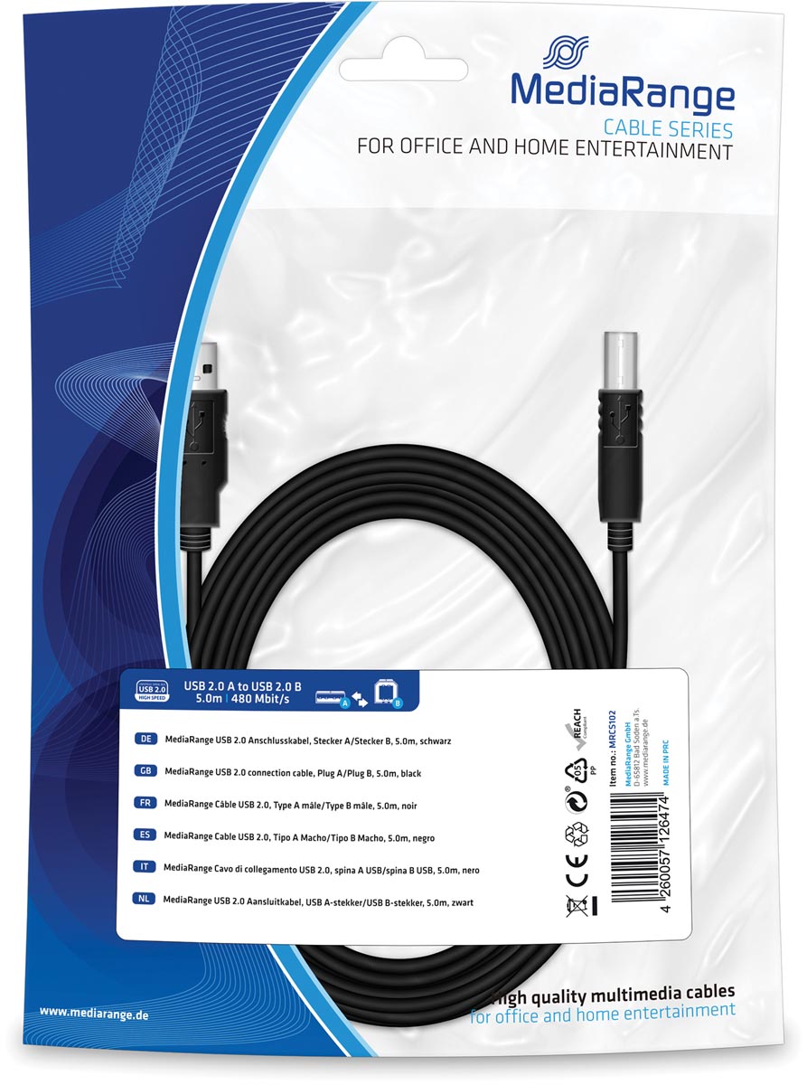 Usb 20 Aansluitkabel A Stekkerusb B Stekker 50M huismerk kopen in de aanbieding