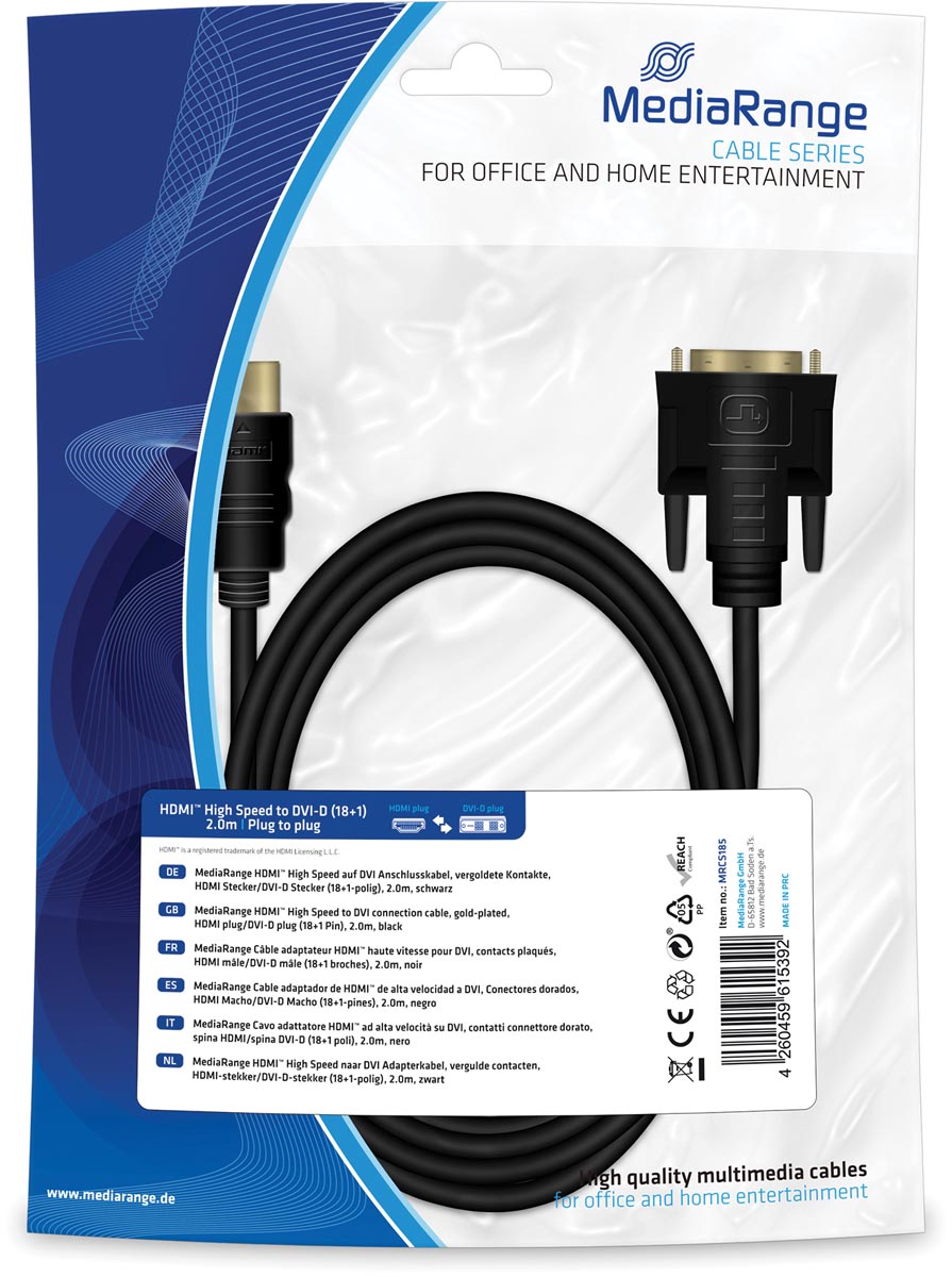 Hdmi High Speed Naar Dvi Adapterkabel Vergulde Contacten Stekkerdvi D Stekker 181 Polig huismerk kopen in de aanbieding Hdmi High Speed Naar Dvi Adapterkabel Vergulde Contacten Stekkerdvi D Stekker 181 Polig huismerk kopen in de aanbieding