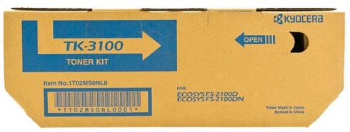 Kyocera Toner Kit TK3100 - 12500 pagina's - 1T02MS0NL0