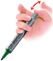Pentel marqueur pour tableaux blancs Maxiflo rouge-3