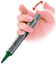 Pentel marqueur pour tableaux blancs Maxiflo rouge-3