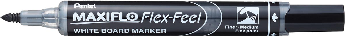 Pentel Whiteboardmarker Maxiflo Flex Feel Zwart huismerk kopen in de aanbieding Pentel Whiteboardmarker Maxiflo Flex Feel Zwart huismerk kopen in de aanbieding