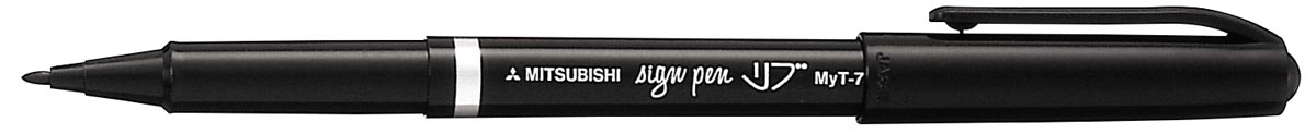 Uni-ball fineliner Sign Pen, 1mm, zwart afbeelding