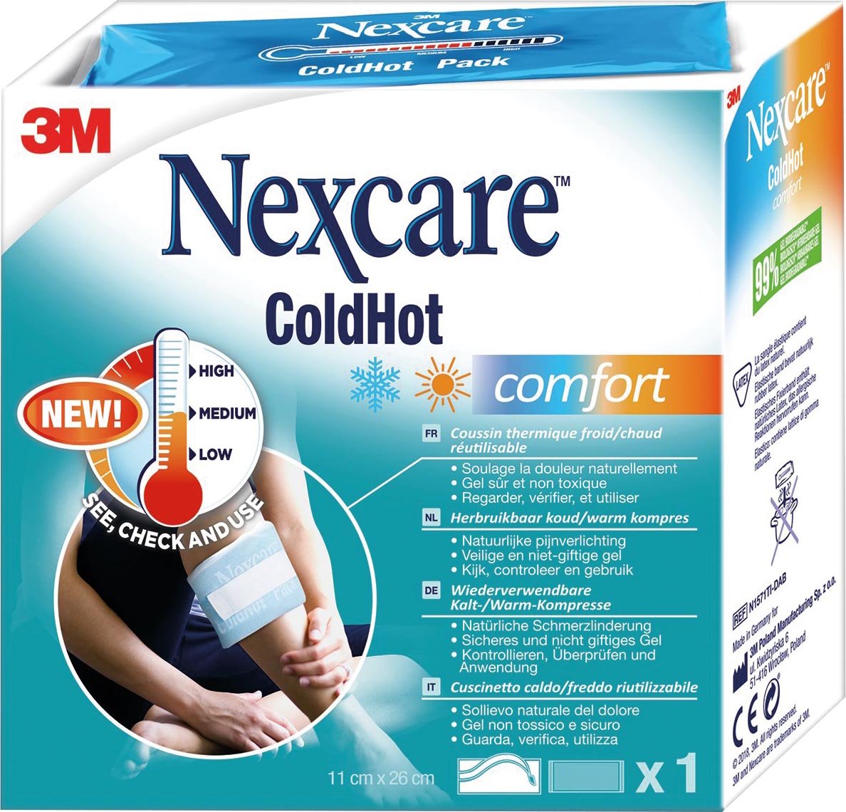 3M koud/warm kompres Nexcare Coldhot Comfort afbeelding