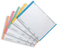 Elba etiketten voor hangmappen voor laden blauw, 1 vel met 27 etiketten-2