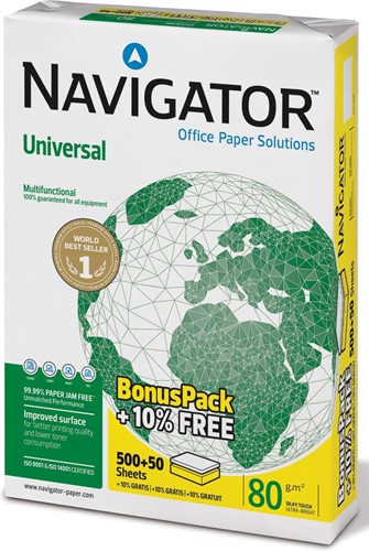 Navigator Universal printpapier ft A4, 80 g, pallet-2
