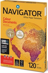 Navigator Colour Documents papier de présentation ft A3, 120 g, paquet de 500 feuilles