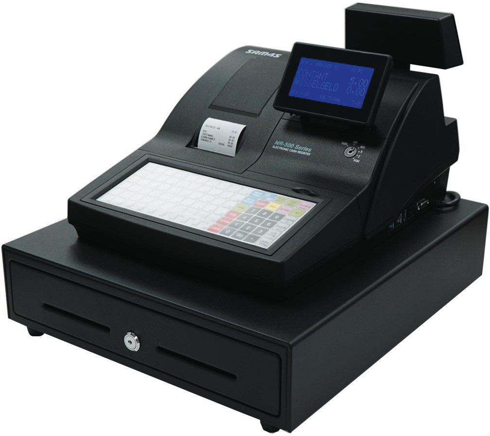 SAM4S kasregister NR-510B, Nederlands afbeelding
