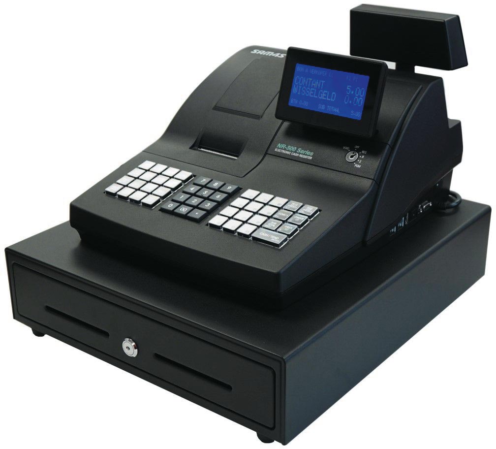SAM4S kasregister NR-510RB, Nederlands afbeelding