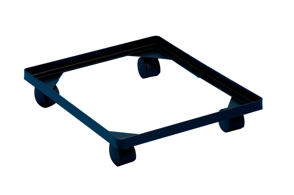 Really Useful Box accessoire onderstel met wieltjes (diameter: 4,5 mm), in zwarte PVC Really Useful Box accessoire onderstel met wieltjes (diameter: 4,5 mm), in zwarte PVC
