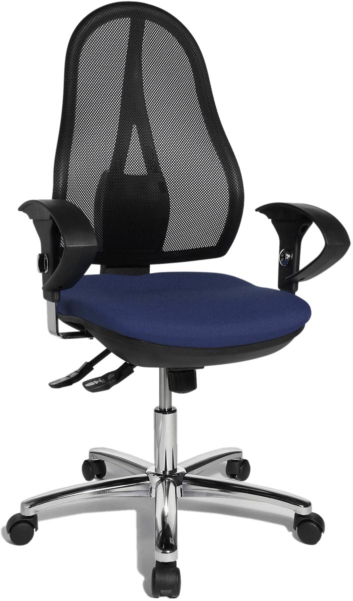 Topstar bureaustoel Open Point SY Deluxe, blauw afbeelding