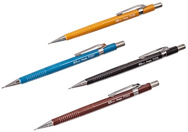 Pentel potloodstiften, 0,3 mm, HB, etui van 12 stuks-2