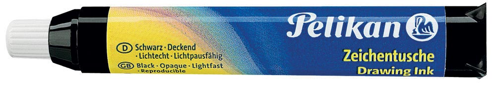 Pelikan Oost-Indische inkt zwart, tube van 9 ml
