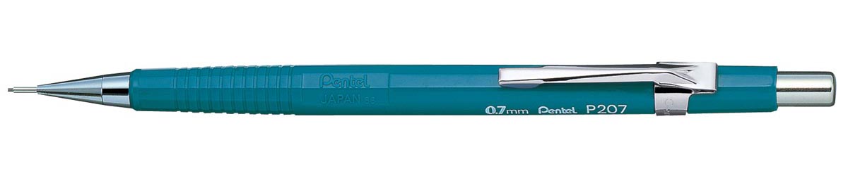 Pentel vulpotlood voor potloodstiften 0,7 mm, blauwe houder