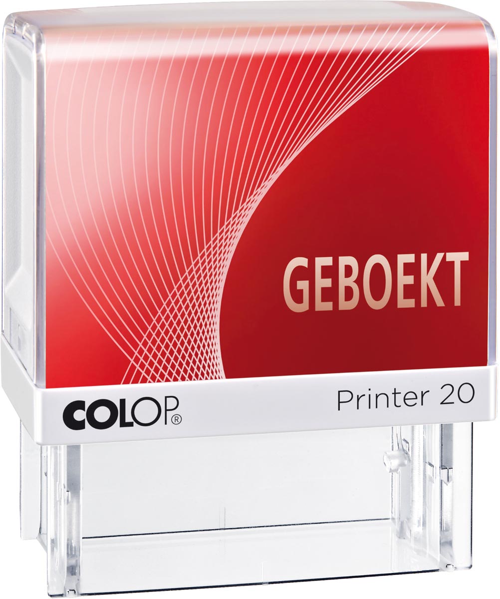 Colop formulestempel Printer tekst: GEBOEKT afbeelding