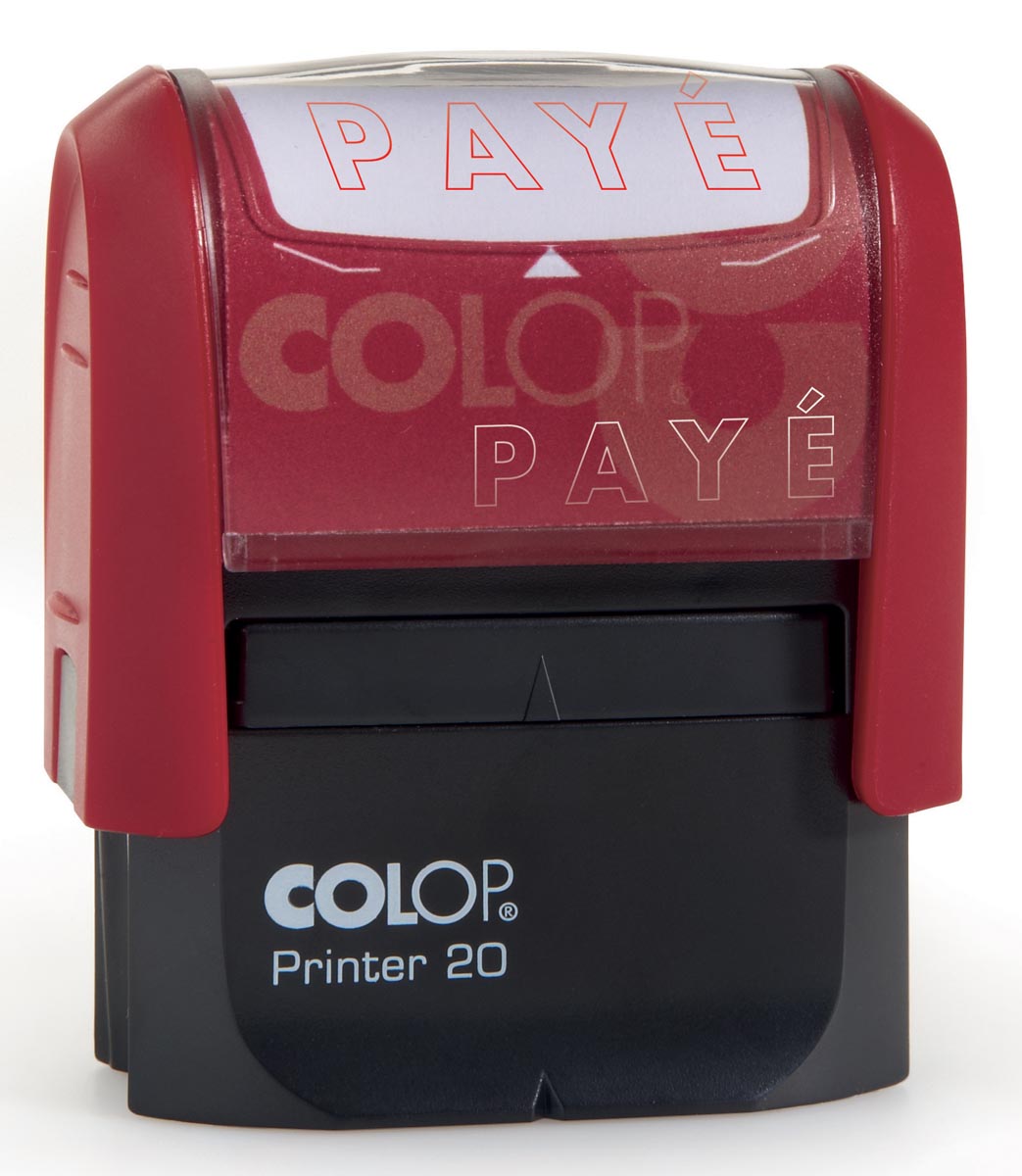Colop formulestempel Printer tekst PAYE