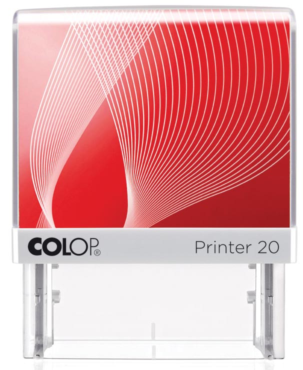 Colop stempel met voucher Printer 20, max. 4 regels, ft 38 x 14 mm