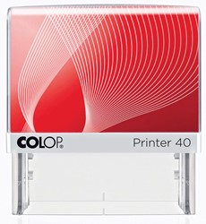 Colop tampon avec voucher Printer 40, 6 lignes max., ft 59 x 23 mm