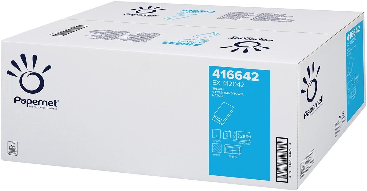 Serviettes En Papier Blanc Luxe - 2 Pliés C - 4800 Serviettes (2 Boîtes) - Ideal365 - Pour Bureau, Restaurant