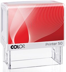 Colop tampon avec voucher Printer 50, 7 lignes max., ft 69 x 30 mm