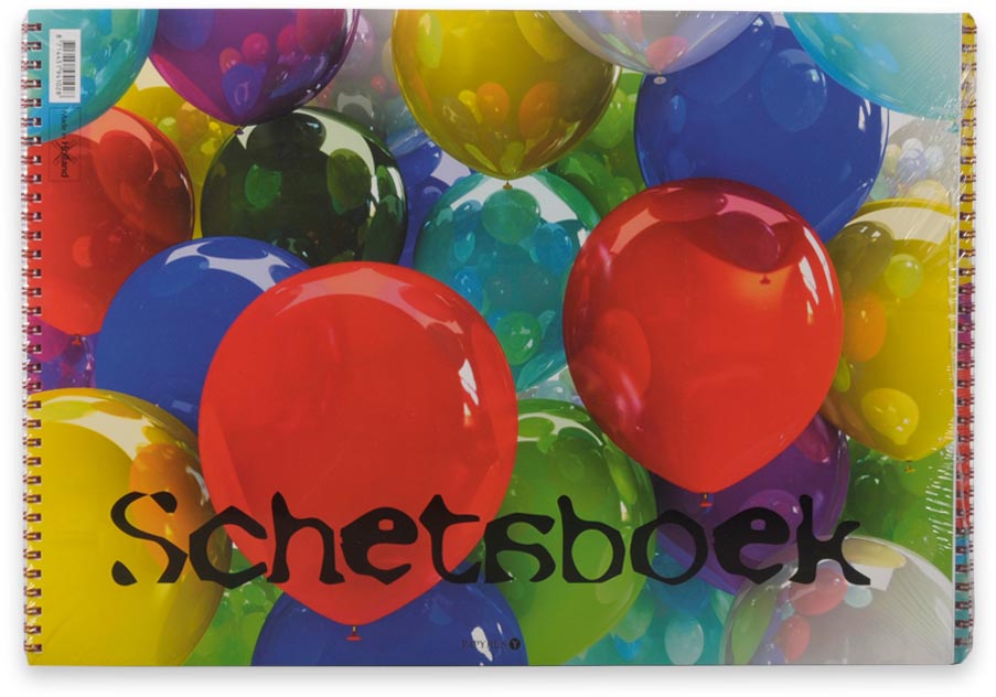 Papyrus schetsboek Ballon, 20 vel, A3 Papyrus schetsboek Ballon, 20 vel, A3