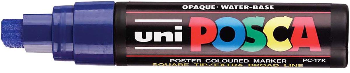 Uni POSCA paintmarker PC-17K, 15 mm, donkerblauw