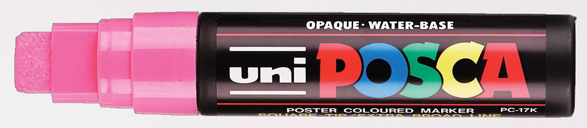 uni-ball Paint Marker op waterbasis Posca PC-17K roze