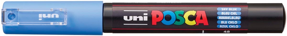 Uni POSCA paintmarker PC-1MC, 0,7 - 1 mm, hemelsblauw afbeelding