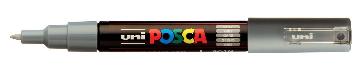 Uni POSCA paintmarker PC-1MC, 0,7 - 1 mm, grijs