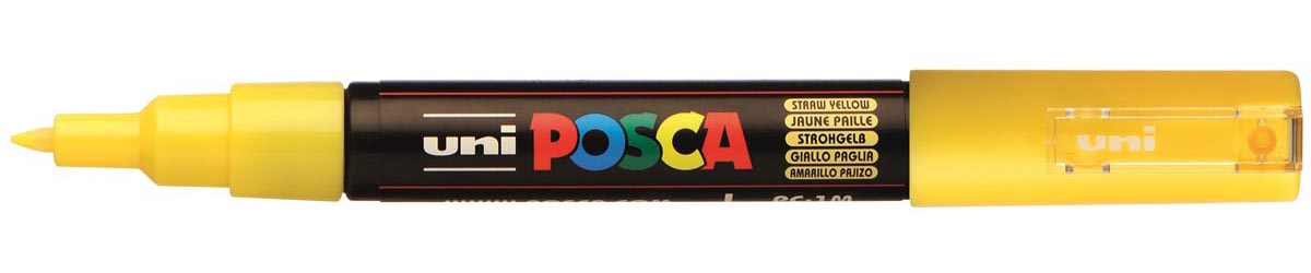 Uni POSCA paintmarker PC-1MC, 0,7 - 1 mm, strogeel