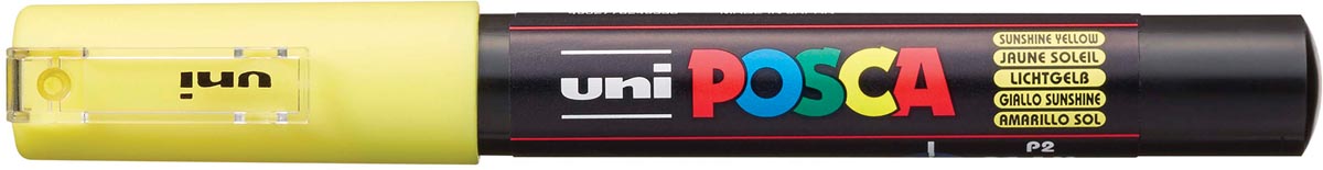 Uni POSCA paintmarker PC-1MC, 0,7 - 1 mm, zonnegeel afbeelding