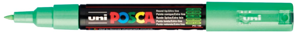 Uni POSCA paintmarker PC-1MC, 0,7 - 1 mm, lichtgroen afbeelding