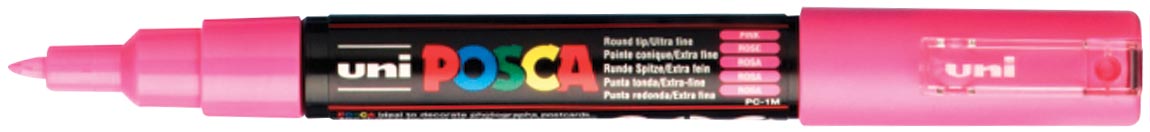 Uni POSCA paintmarker PC-1MC, 0,7 - 1 mm, roze afbeelding