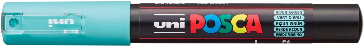 Uni POSCA paintmarker PC-1MC, 0,7 - 1 mm, zeegroen afbeelding