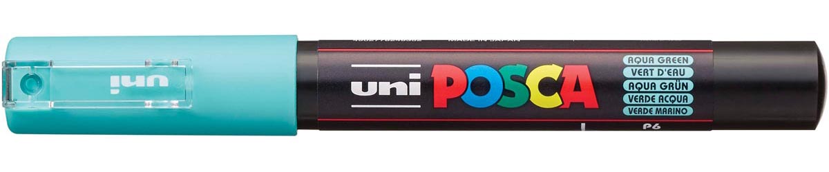 Uni POSCA paintmarker PC-1MC, 0,7 - 1 mm, zeegroen
